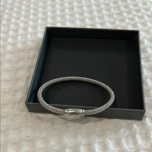 Silver Mesh Bracelet